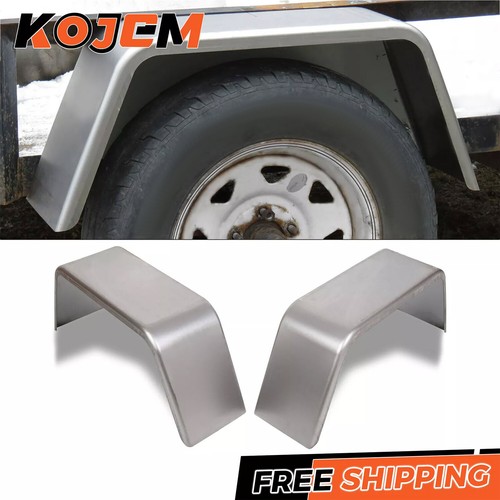 Pair steel square trailer - steel,