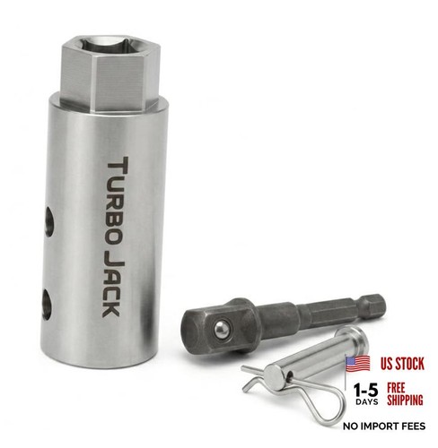 Trailer jack drill adapter kit - drill,