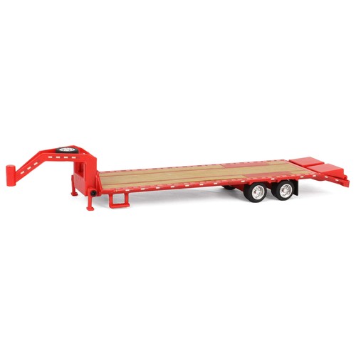 Gooseneck trailer red - gooseneck, trailer,