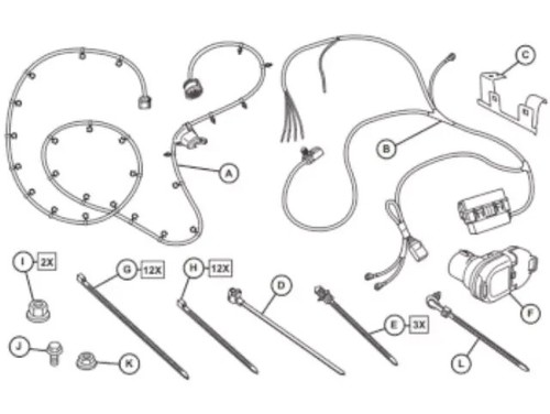 Trailer tow wiring - tow,